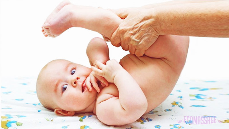 Массаж от коликов у новорожденных детей 13-7-1